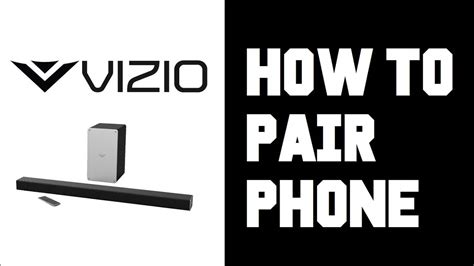 bluetooth pairing vizio sound bar pdf manual